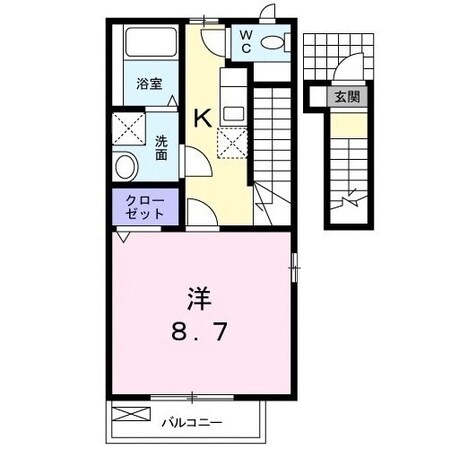 アクティブ シックスの物件間取画像